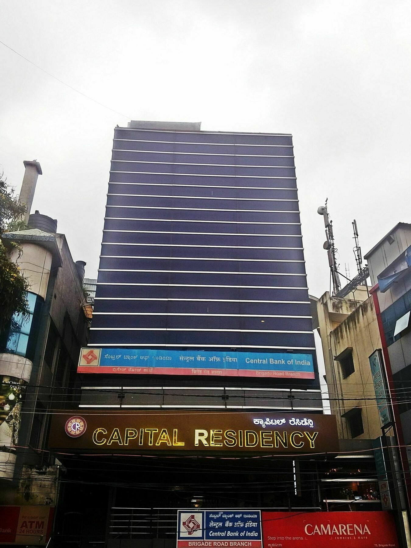 Capital Residency Hotell Bangalore Exteriör bild